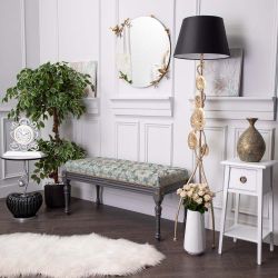 Банкетка Классика 2 Серый Каледония Минт