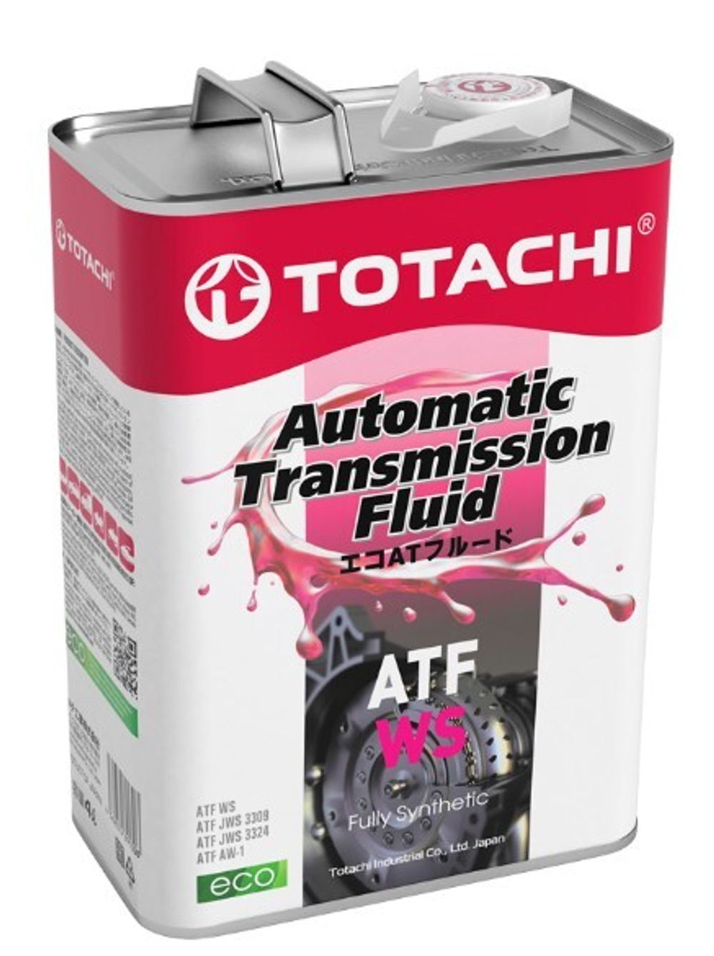 Масло TOTACHI ATF WS трансмиссионное 4 л