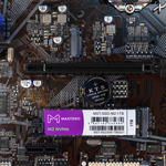 SSD Mastero 1Тб, M.2 2280, NVMe, Retail, TLC, PCIe3.0, Чтение:3300мб/с, Запись:3100мб/с (MST-SSD-M2-1TB)