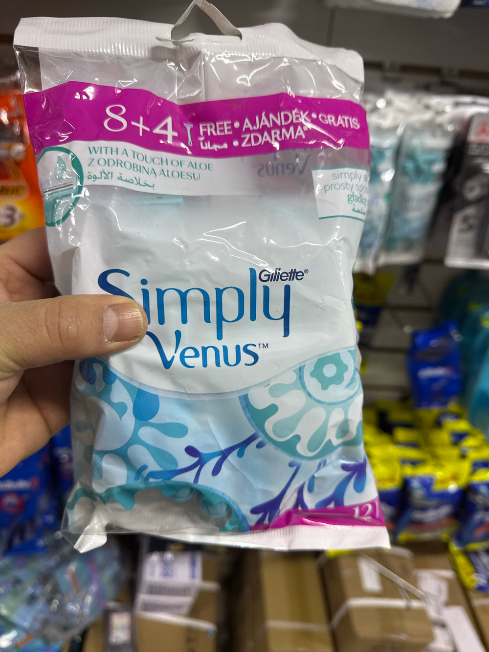 Станок Simply Venus одноразовый 12шт