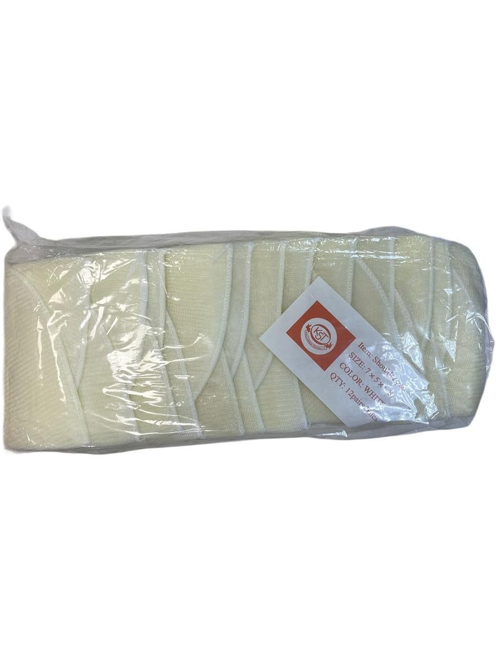 Подплечники втачные р-р 20 (7х5х6/8) 6 пар белый