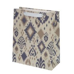 GAEM Пакет подарочный (бумага 230г/м2, блок микс 12шт), L26 W10 H32 см, 4в.