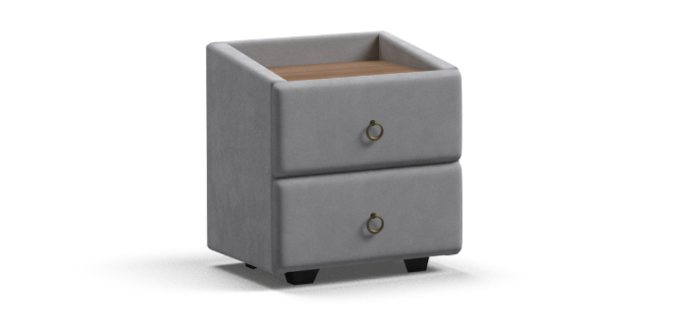 Тумба БОСС КЛАССИК Монолит Серый, Вяз каменный (последний экземпляр)