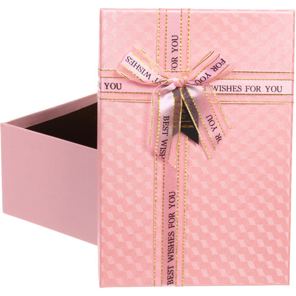 Коробка подарочная «Момент» 23*16*9,5 см, розовый
