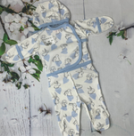 3 предмета с распашонкой "Зайка на сердце" (интер) (Карапуззики) (Размер: 62)