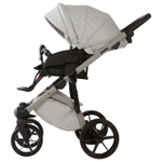 Детская универсальная коляска Adamex PRO Natura - CN-9-Moon (светло-серая экокожа)