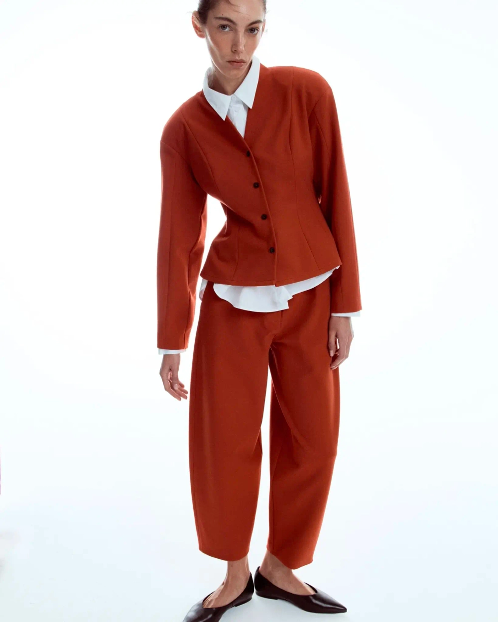 Жакет Jasmine морковный