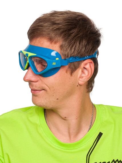 Очки для плавания Salvimar Fluyd Freedom голубой/желтый
