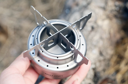 Спиртовая горелка, титановая WST012-1A