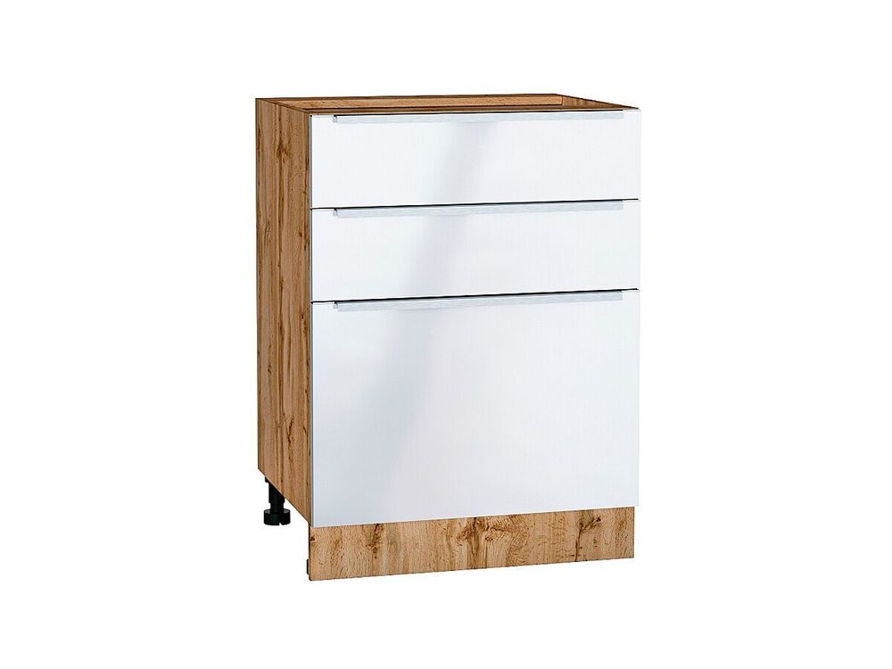 Шкаф нижний с 3-мя ящиками Фьюжн