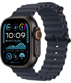 Watch Ultra 2 49 мм GPS Cellular, черный титан, ремешок Ocean