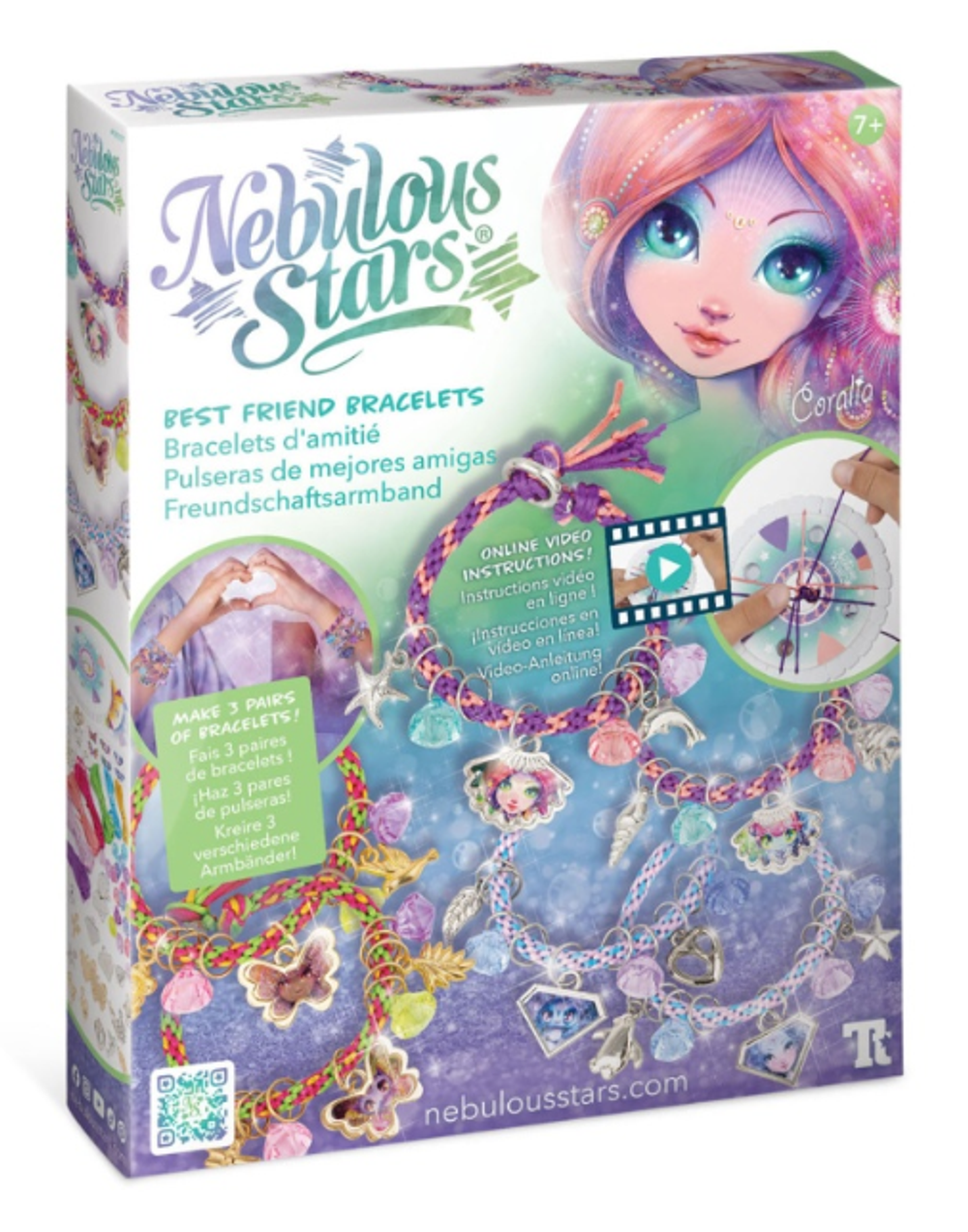Набор для творчества Nebulous Star, создание украшений для девочек сирии Coralia