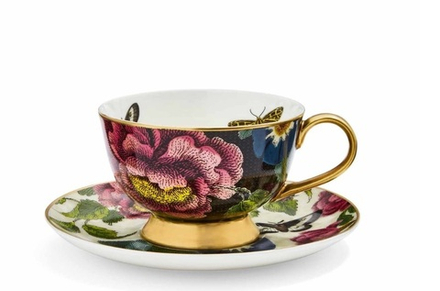 Spode - Чашка Creatures of Curiosity с блюдцем 200мл для черного чая / артикул   CRCBC8821-XG  / GTIN 749151758070