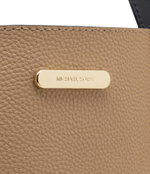 Кожаный шопер двухсторонний + поясная сумка Eliza Michael Kors - черный(30F3GZAT4T)