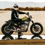 Lane Splitter Rusty Butcher / Черно-белый