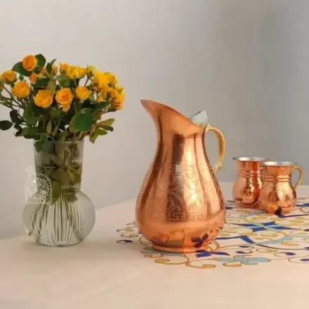 Медный кувшин ручной работы в персидском стиле Exirmes 30220279 Иран