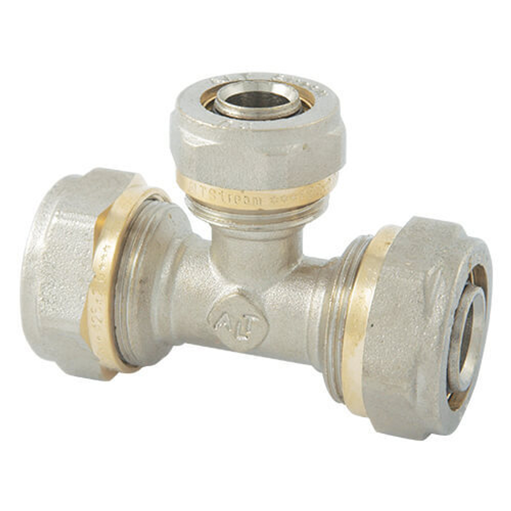 Тройник цанговый AltStream 20x16x16 переходной