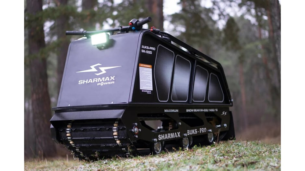 Мотобуксировщик SHARMAX SER650 1450 HP18 Ultra(С электростартером И реверсом)