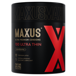 Презервативы MAXUS Ultra Thin с кейсом, ультратонкие X-Edition, 100 шт