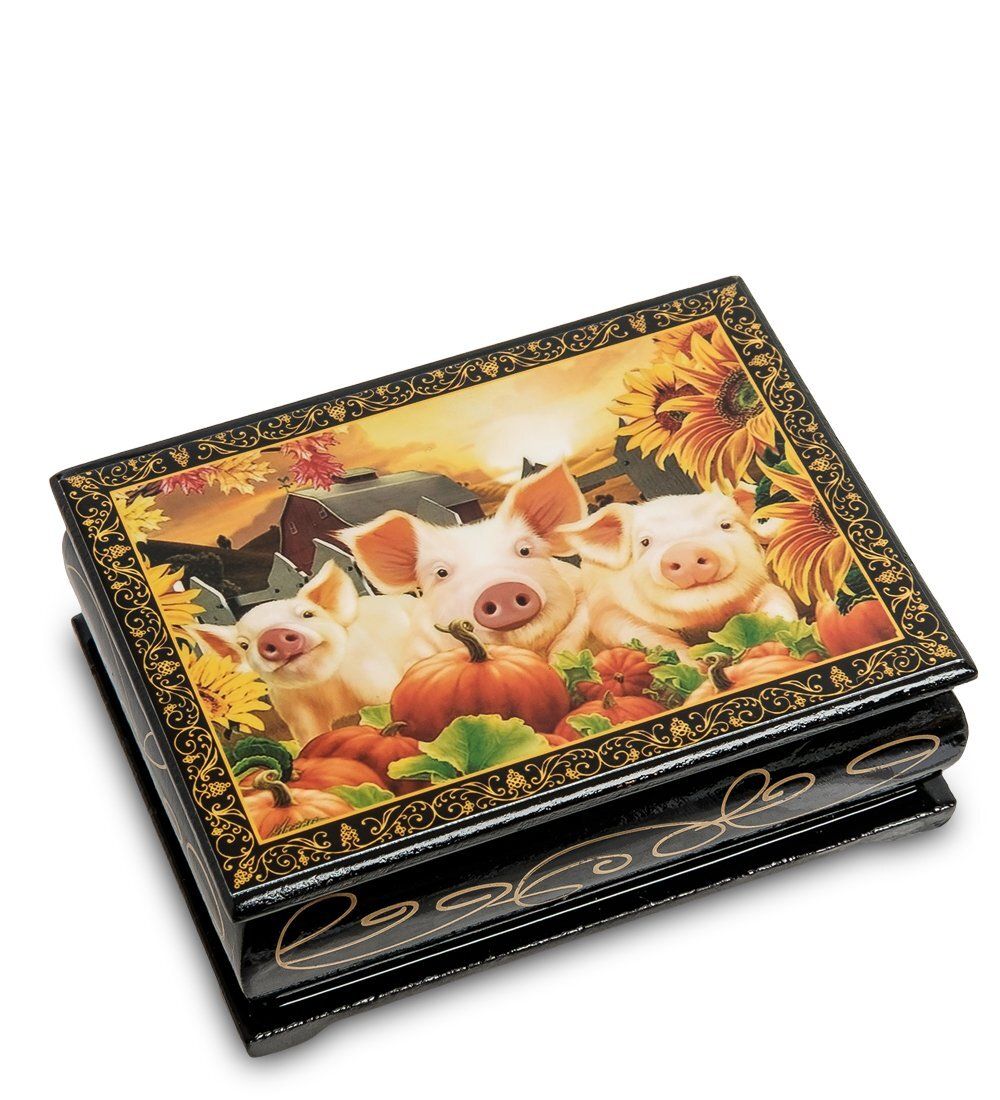 ШК-11/13-A Шкатулка в технике декупаж (8х10х4)