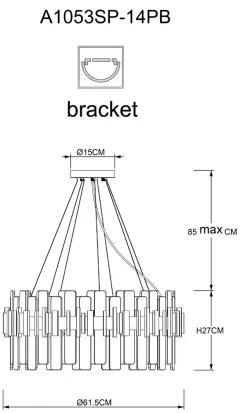 Подвесная люстра Arte Lamp