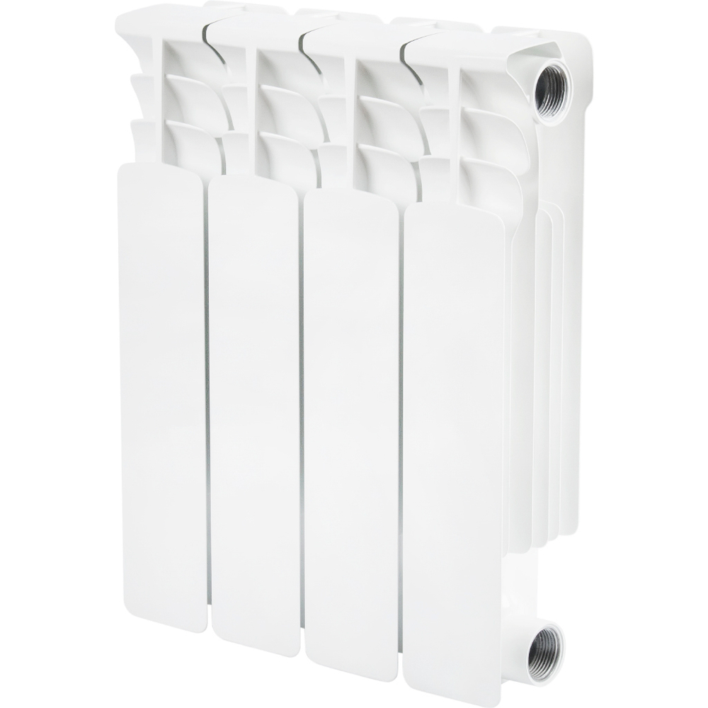 STOUT Space 350  4 секции радиатор биметаллический боковое подключение