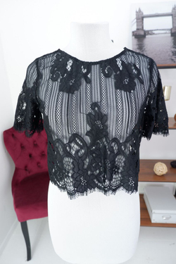 Футболка Oysho кружевная 46 размер