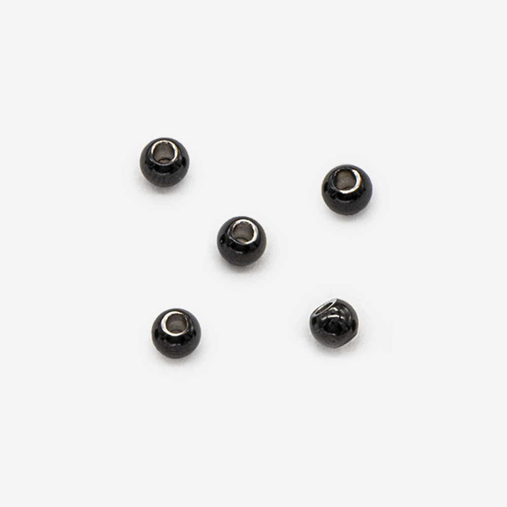 Бусина-разделитель, 4мм, сталь с чернением