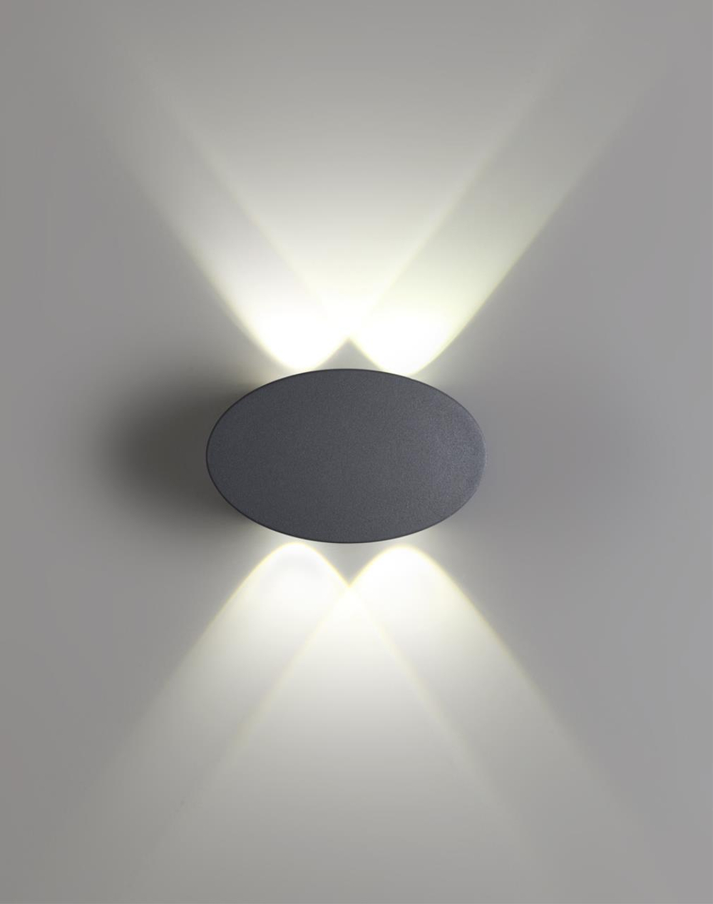 358562 STREET NT21 734 темно-серый Ландшафтный настенный светильник IP54 LED 4000K 4W 85-265V CALLE