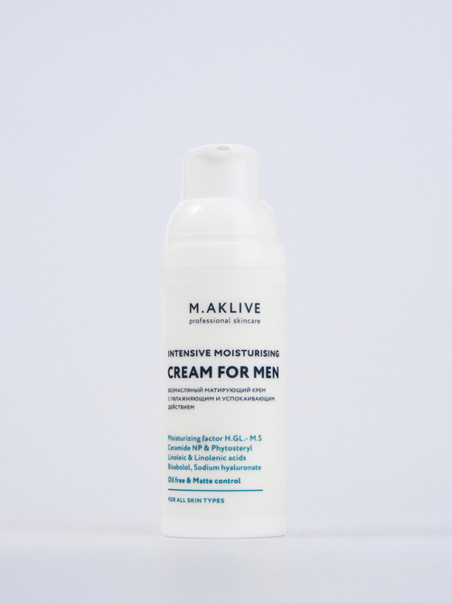 M.Aklive CREAM FOR MEN Интенсивно увлажняющий крем для мужчин, 50мл
