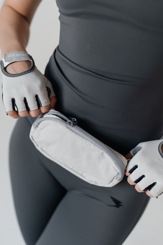 СУМКА поясная (серый)