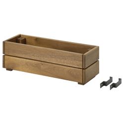 IKEA STJÄRNANIS  (ИКЕА СТЙÄРНАНИС)  -  Цветочный ящик, открытая акация, 43x15 см