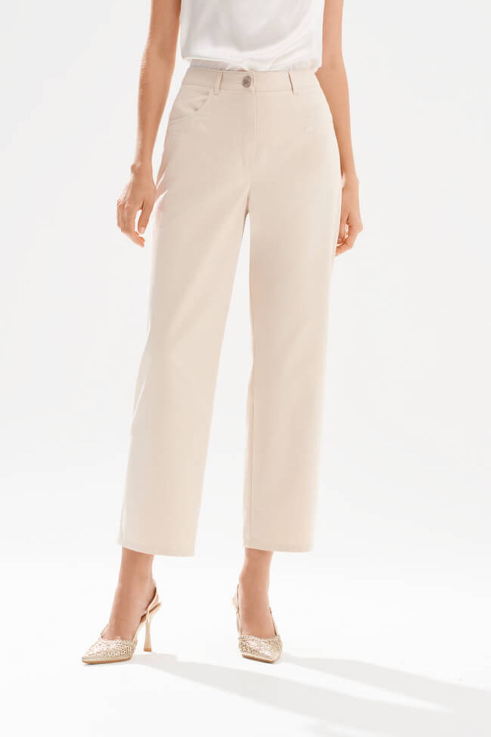 31240 Брюки женские (бежевый)