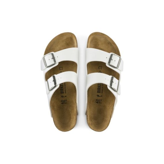 Birkenstock Arizona Series Слипоны Белый Унисекс