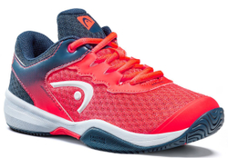 детские Кроссовки теннисные Head Sprint 3.0 Junior - pink/dress blue