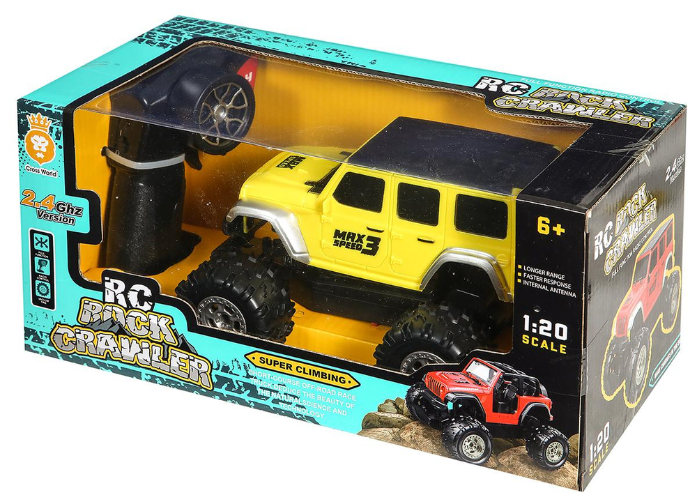 Джип на РУ см, коробка 699-137