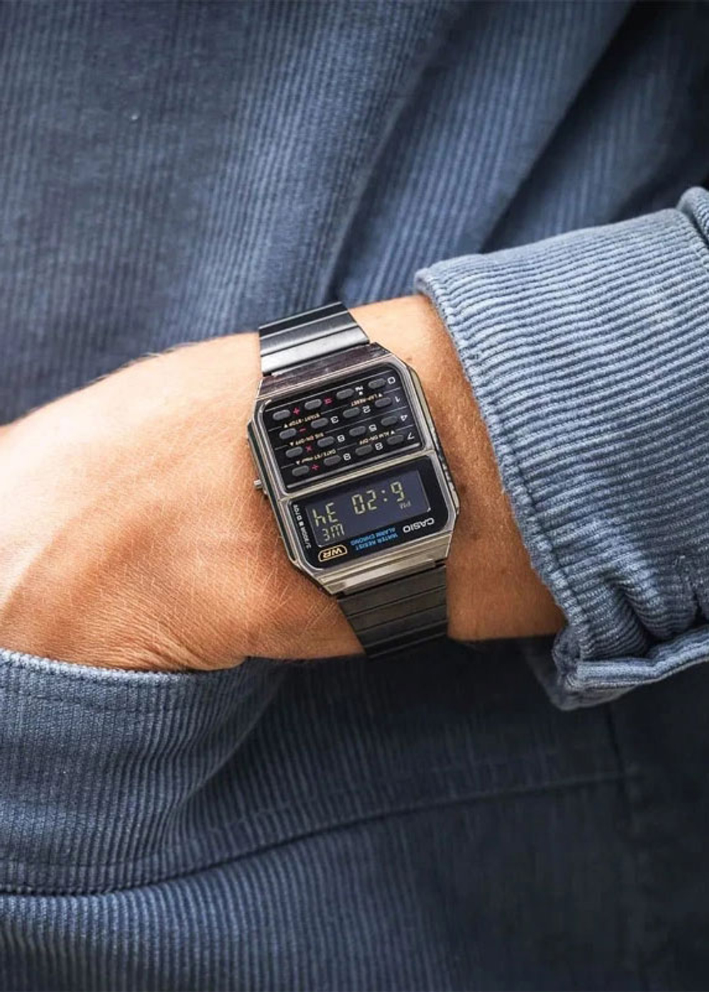Часы Casio CA-500WEGG-1B