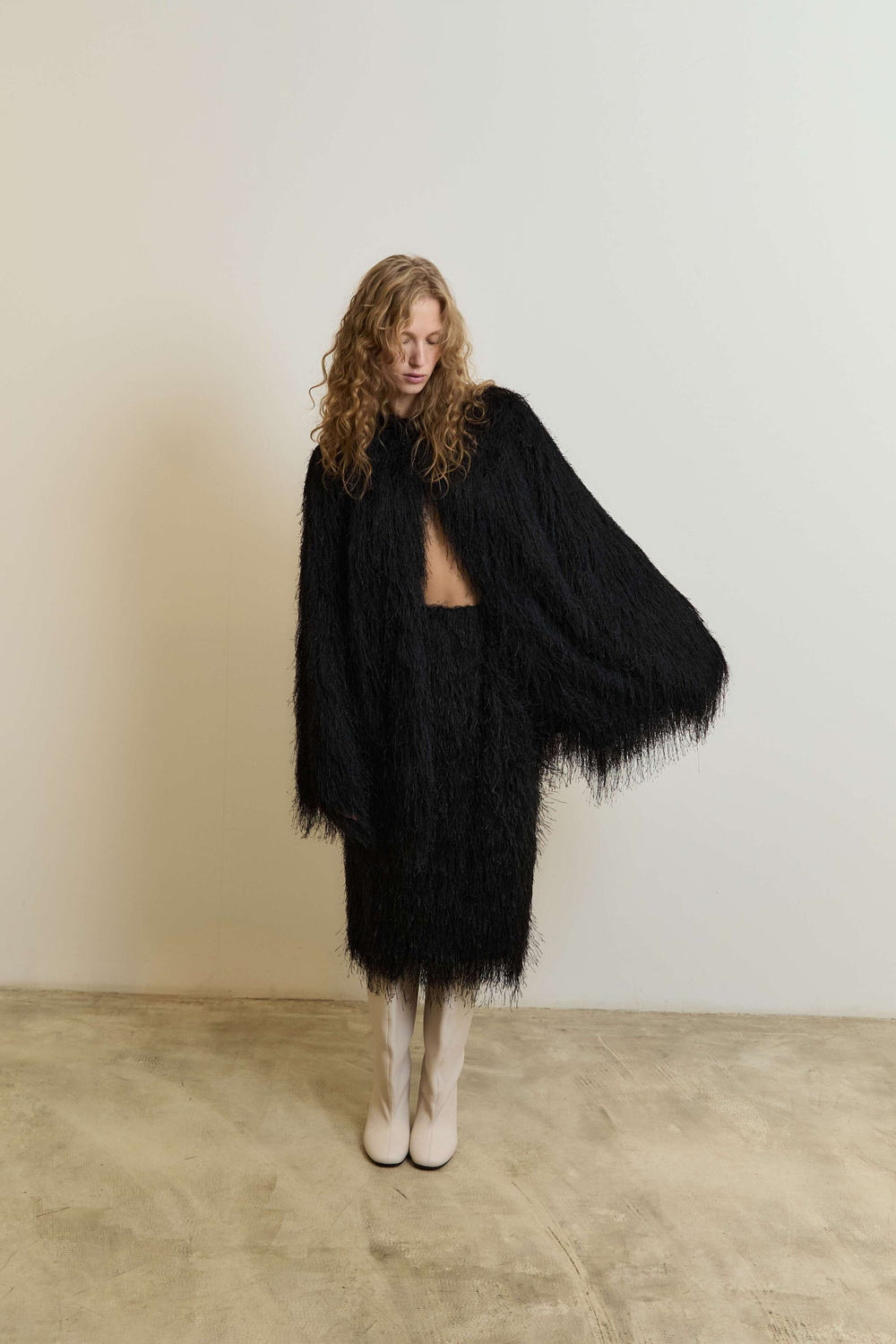 куртка-накидка BOURRE'