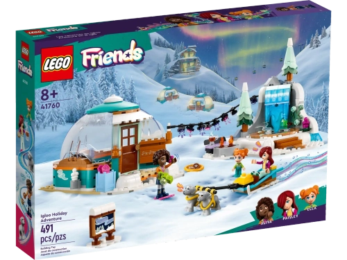 Конструктор LEGO Friends 41760 Праздничное приключение в Иглу