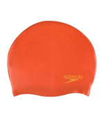 Шапочка для плавания силиконовая детская Speedo Plain Moulded Silicone Junior