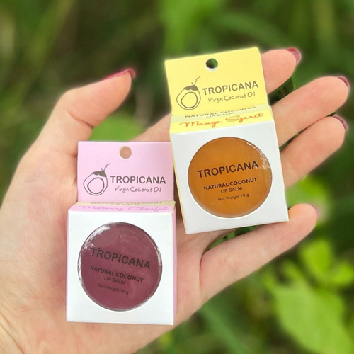 Бальзам для губ на основе масла кокоса Манго Natural Coconut Lip Balm Mango Tropicana