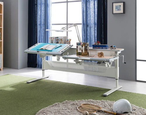 Растущая парта Comf-Pro M13 Супер Близнецы (1800×770 мм)