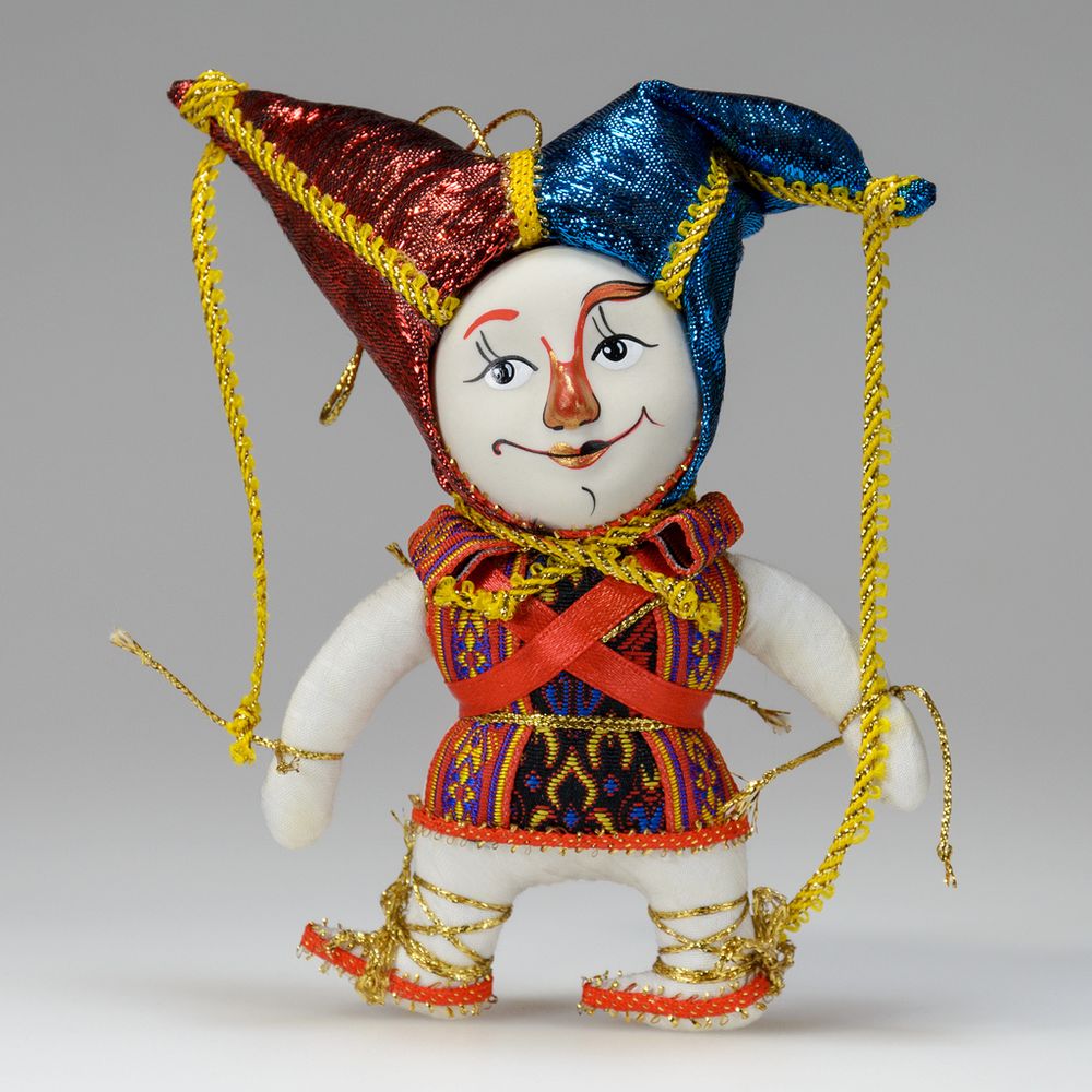 Ёлочная игрушка "Шут"