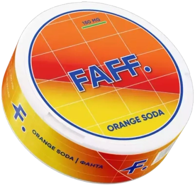 FAFF ORANGE SODA (150 МГ) - ФАНТА