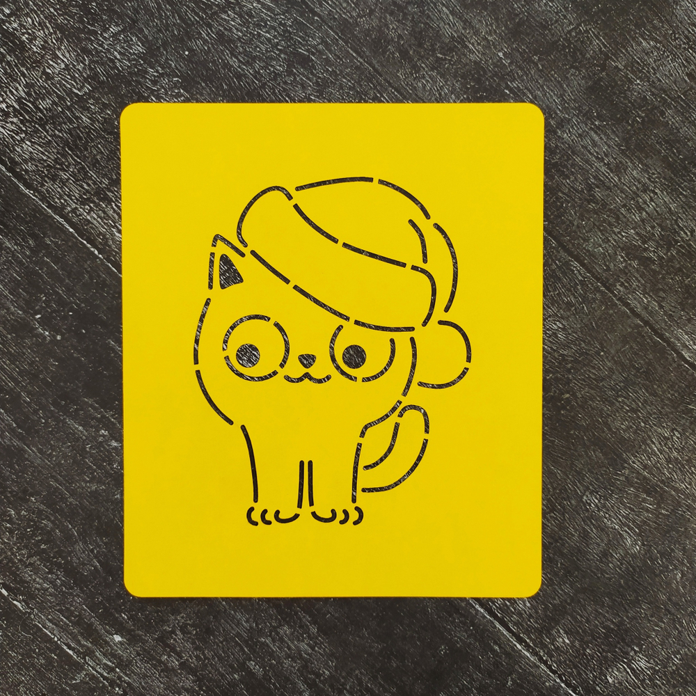 Котик №35 в шапочке