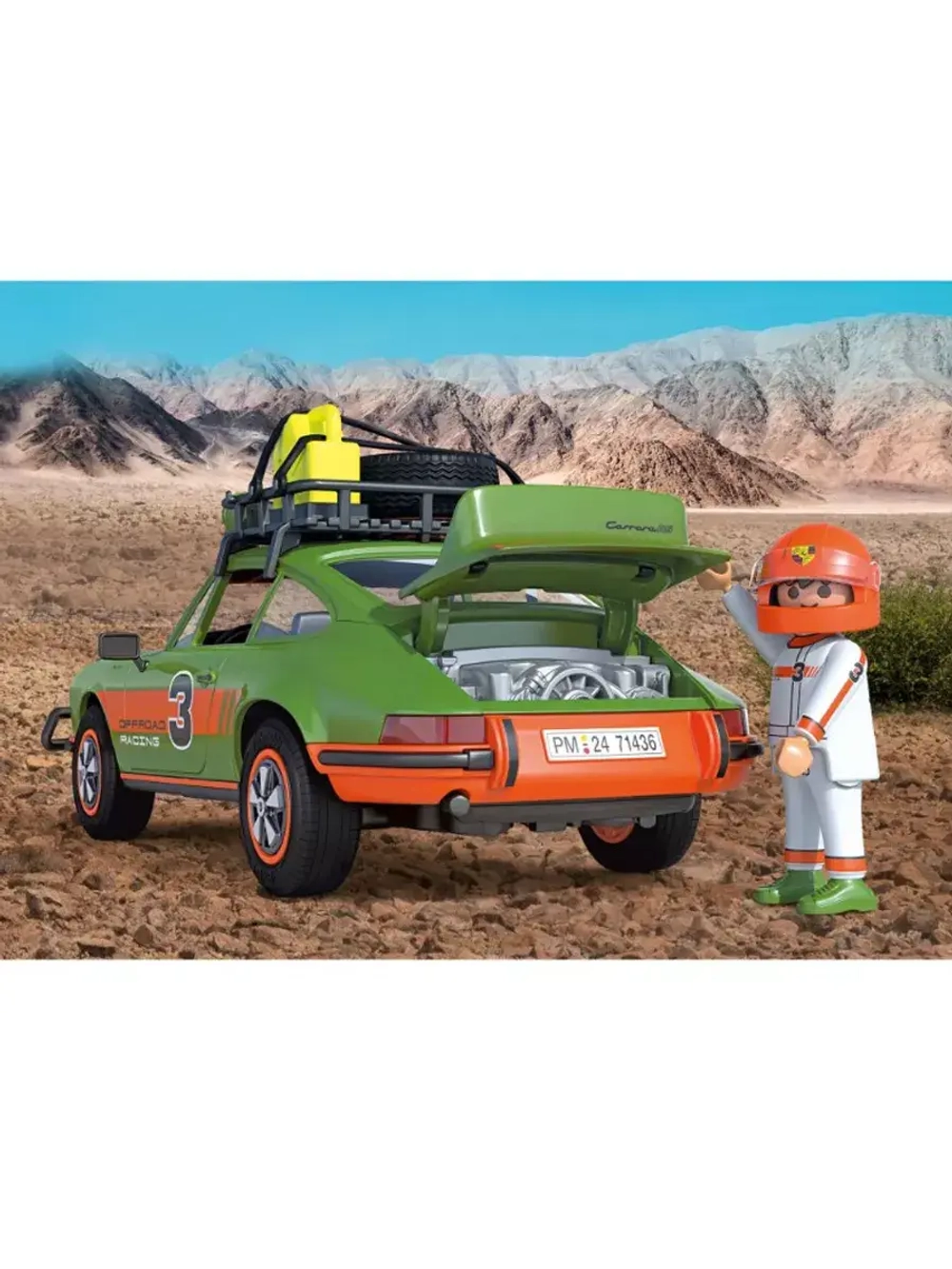 Набор Porsche 911 Carrera RS 2.7 Offroad Плеймобиль 71436