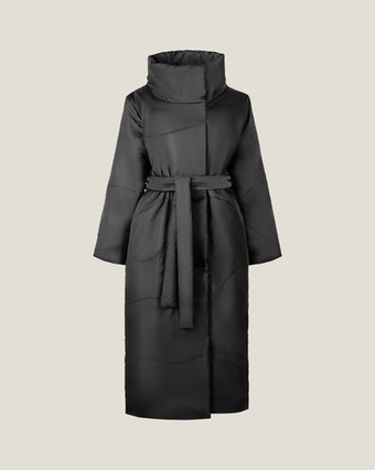 Пуховик "Мерзлячка" в черном