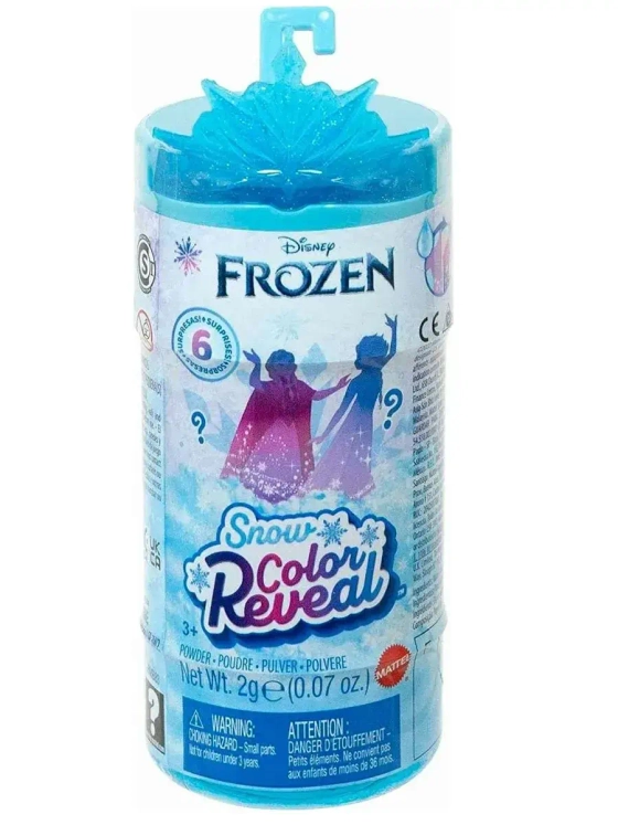 Набор Кукла Дисней Snow Сolor reveal Холодное сердце HMB83