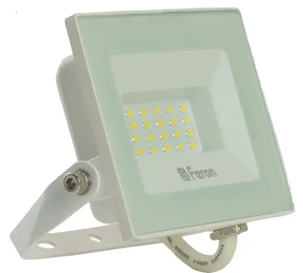LL920 белый. Прожектор 30 W LED 6400К 2850 Lm IP65