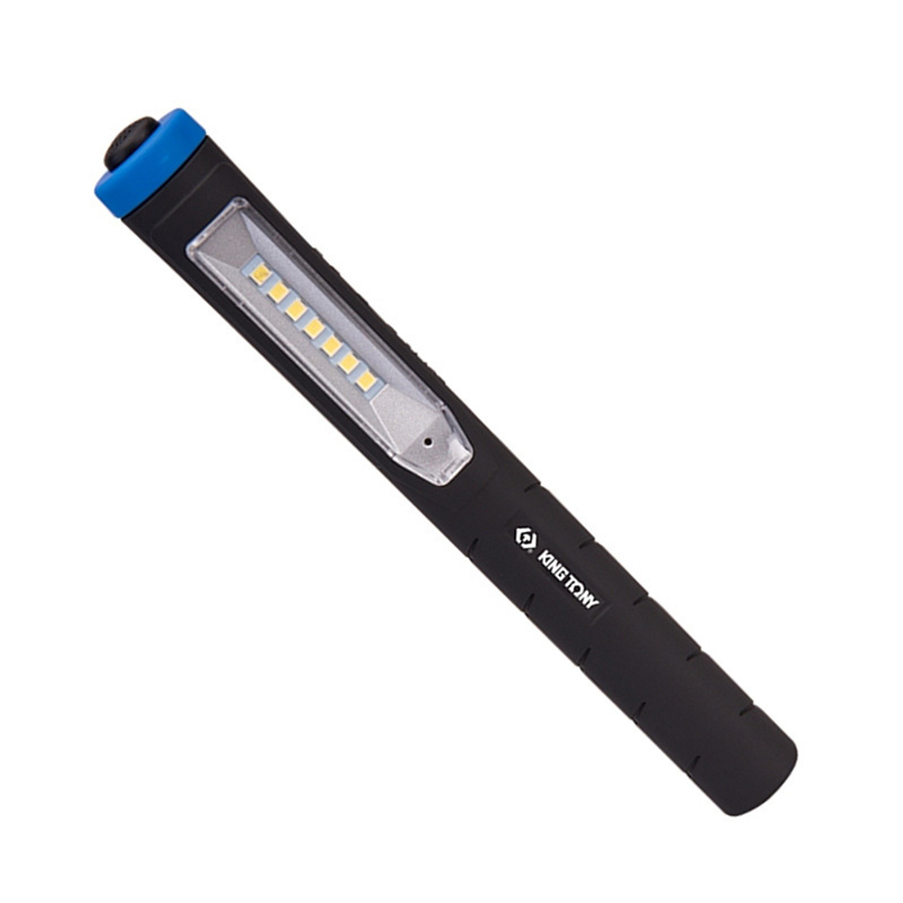 KING TONY (9TA281) Фонарь светодиодный в форме ручки, Li-Ion, 120 люмен